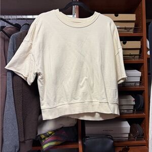 Daily Drills short sleeve crewneck in sand